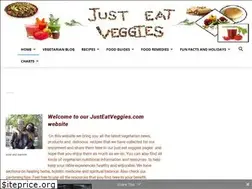 Sites similar to justeatveggies.com