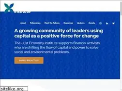 Sites similar to justeconomyinstitute.org
