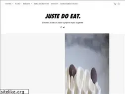 Sites similar to justedoeat.com