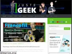 Sites similar to justegeek.fr