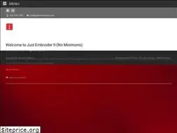 Sites similar to justembroiderit.com