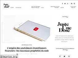Sites similar to justeunedose.fr