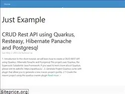 Sites similar to justexample.com