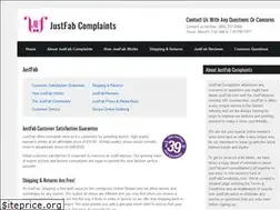 Sites similar to justfabcomplaints.com