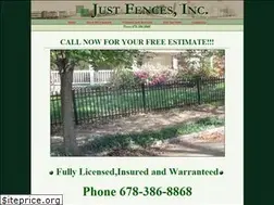 Sites similar to justfencesinc.com