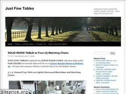 Sites similar to justfinetables.com