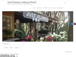 Sites similar to justflowers.co.za