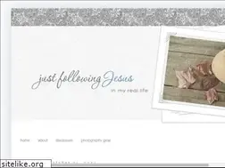Sites similar to justfollowingjesus.com