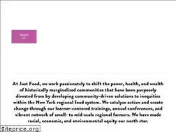 Sites similar to justfood.org