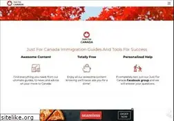 Sites similar to justforcanada.com