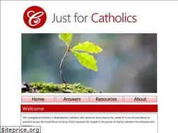 Sites similar to justforcatholics.org