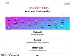 Sites similar to justforfun.io