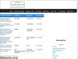 Sites similar to justforjobs.com