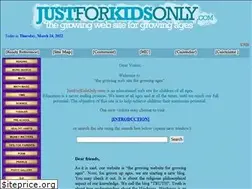 Sites similar to justforkidsonly.com