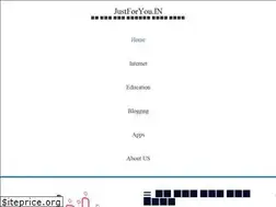 Sites similar to justforyou.in