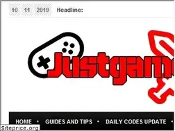 Sites similar to justgamescode.info