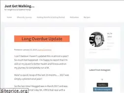 Sites similar to justgetwalking.com