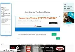 Sites similar to justgivemethedamnmanual.com