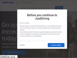 Sites similar to justgiving.com