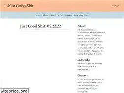 Sites similar to justgoodshit.com