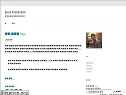 Sites similar to justhackem.wordpress.com