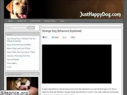 Sites similar to justhappydog.com