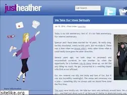 Sites similar to justheather.com