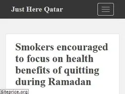 Sites similar to justhere.qa