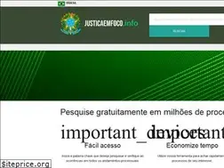 Sites similar to justicaemfoco.info