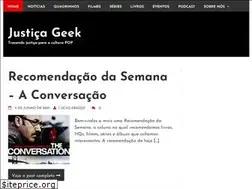 Sites similar to justicageek.com.br