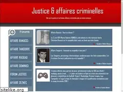 Sites similar to justice-affairescriminelles.org