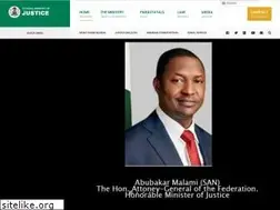 Sites similar to justice.gov.ng