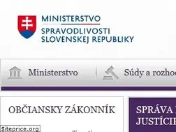 Sites similar to justice.gov.sk
