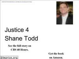 Sites similar to justice4shanetodd.com
