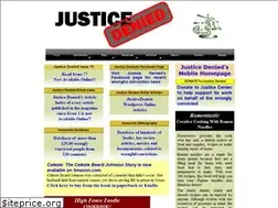 Sites similar to justicedenied.org