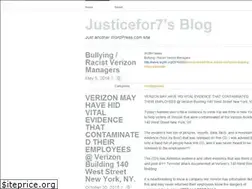 Sites similar to justicefor7.wordpress.com