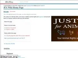 Sites similar to justiceforanimals.org