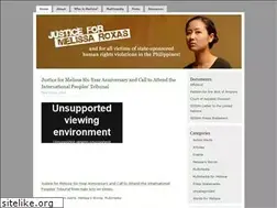 Sites similar to justiceformelissa.org
