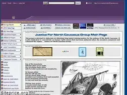 Sites similar to justicefornorthcaucasus.com