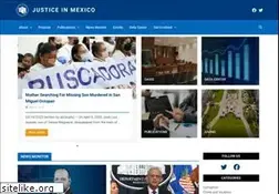 Sites similar to justiceinmexico.org