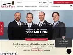 Sites similar to justicepays.com
