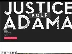 Sites similar to justicepouradama.com