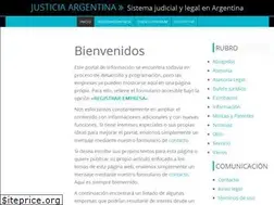 Sites similar to justiciaargentina.com