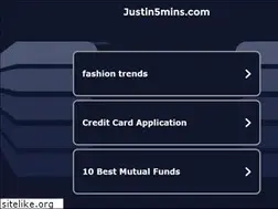 Sites similar to justin5mins.com