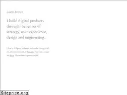 Sites similar to justinbrown.io