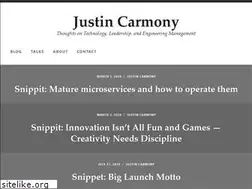 Sites similar to justincarmony.com