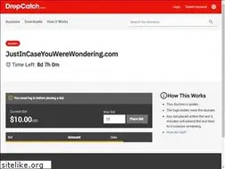 Sites similar to justincaseyouwerewondering.com