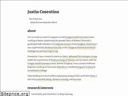 Sites similar to justincosentino.com