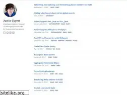 Sites similar to justincypret.com
