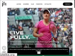 Sites similar to justinehenin.be